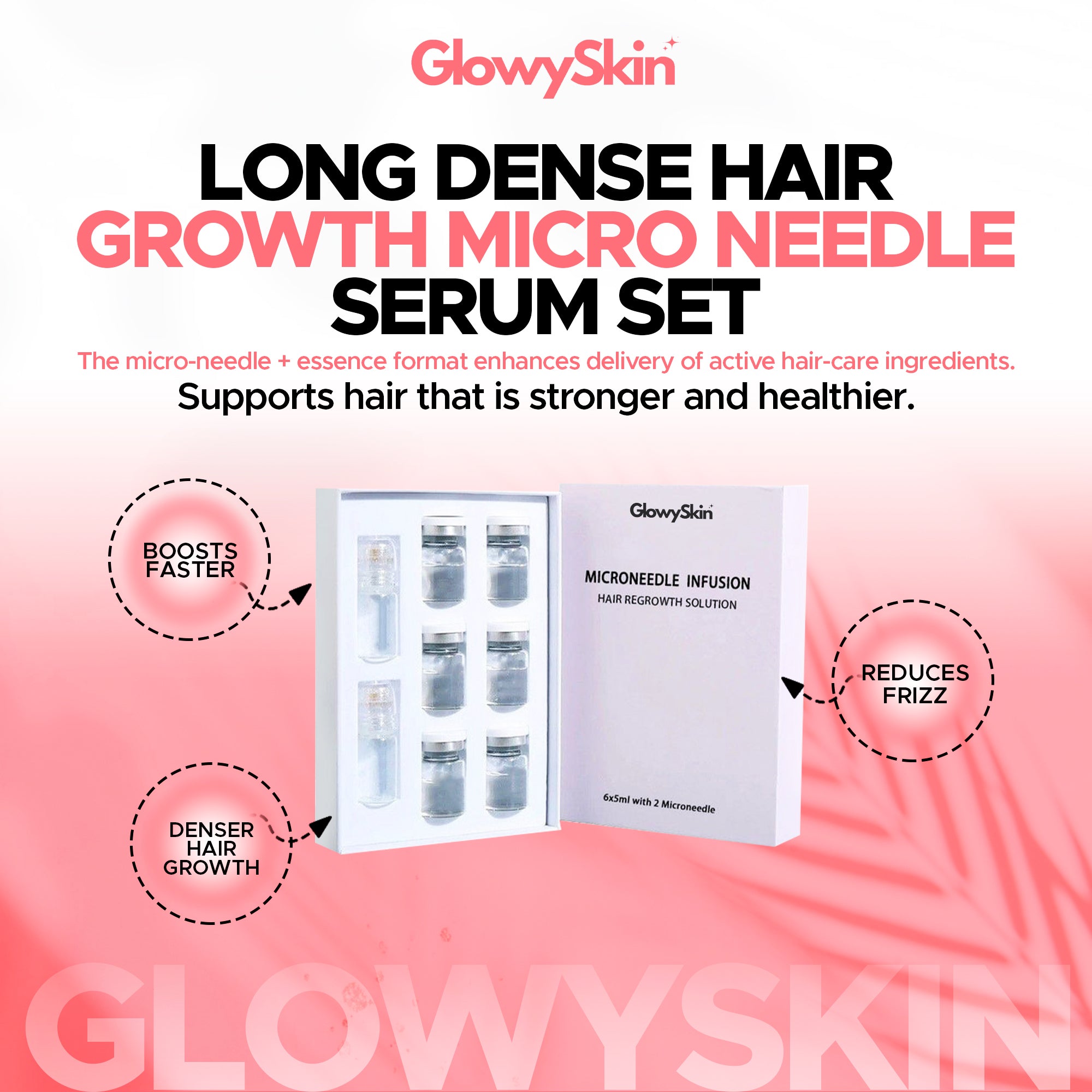 Hair Growth Micro Needle Serum Set – GlowySkin™