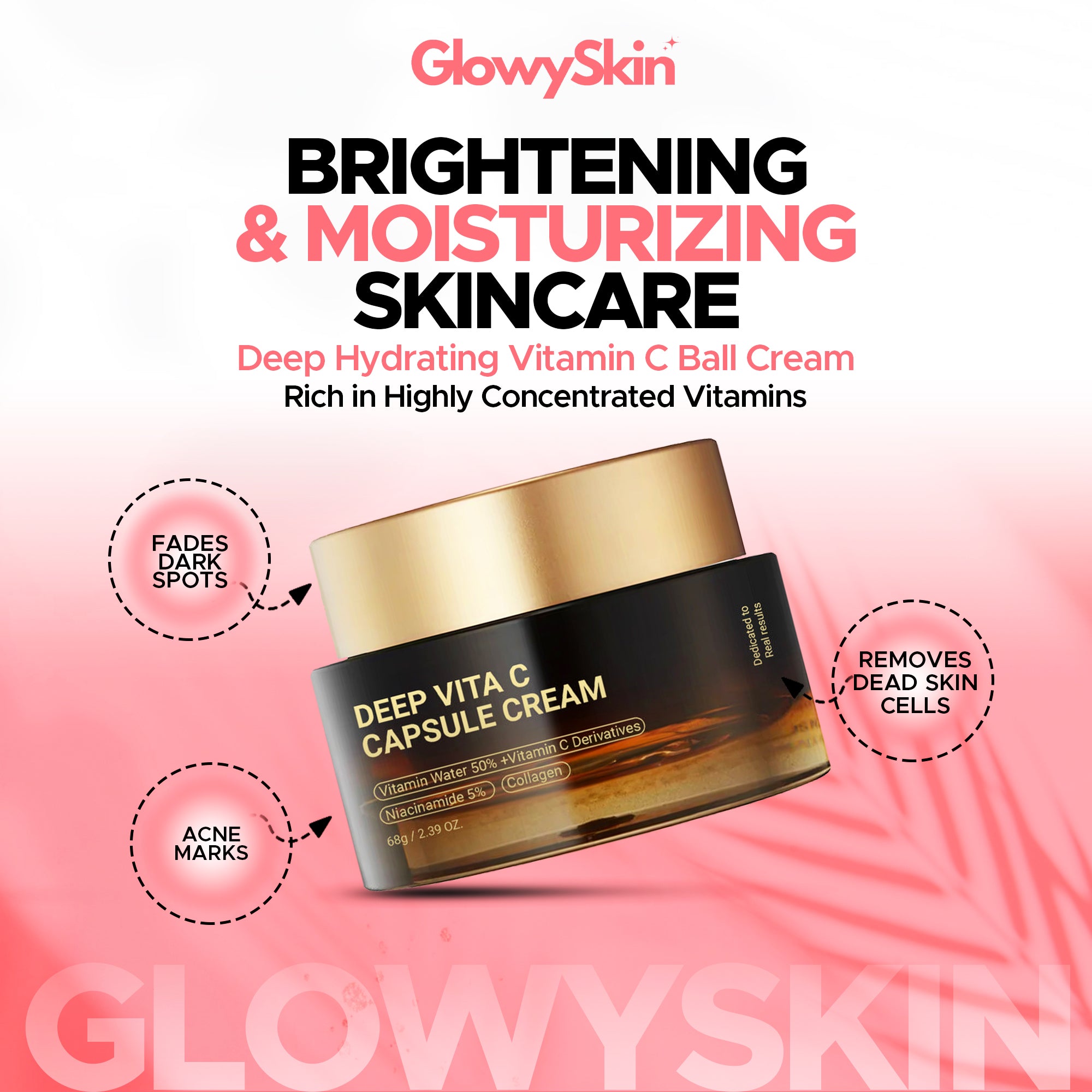 Deep Hydrating Vitamin C Ball Cream – Brightening & Moisturizing Skincare
