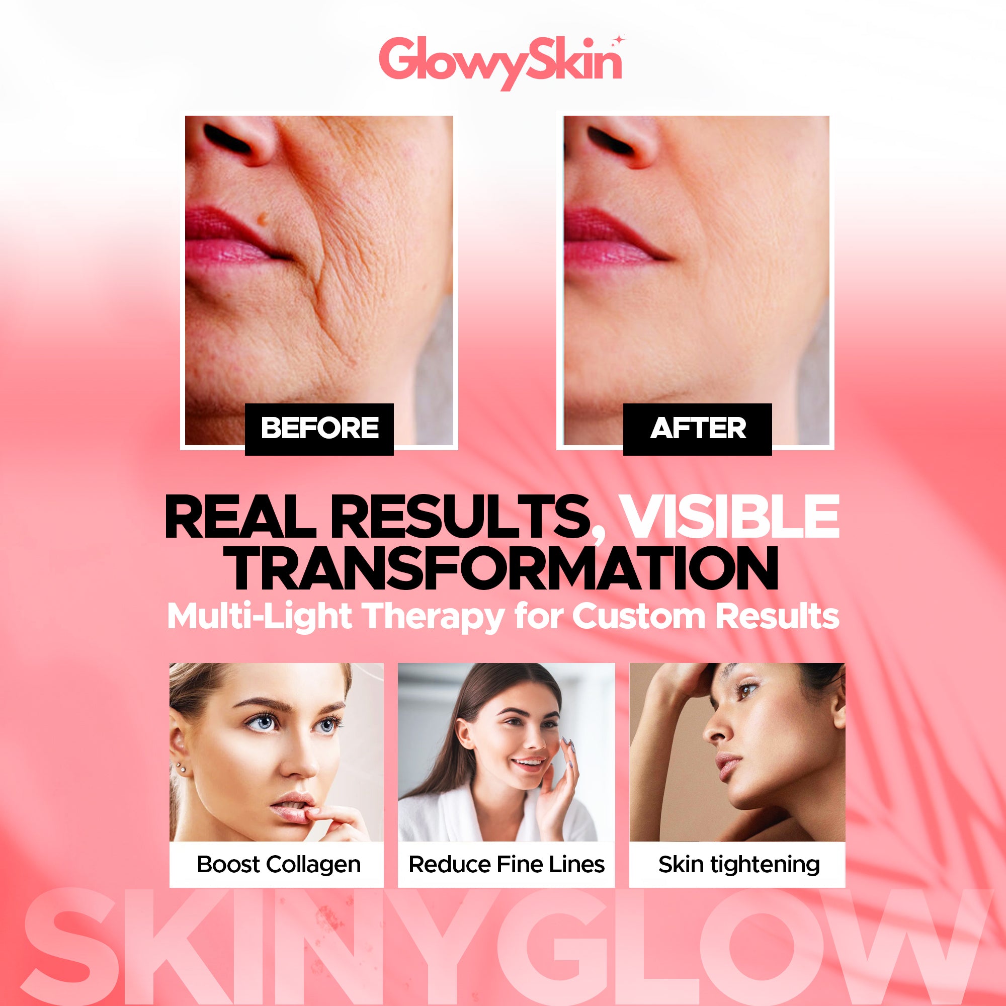 LED Photon Therapy Facial Mask – 7-Color Light & Infrared | At-Home Anti-Aging Skincare