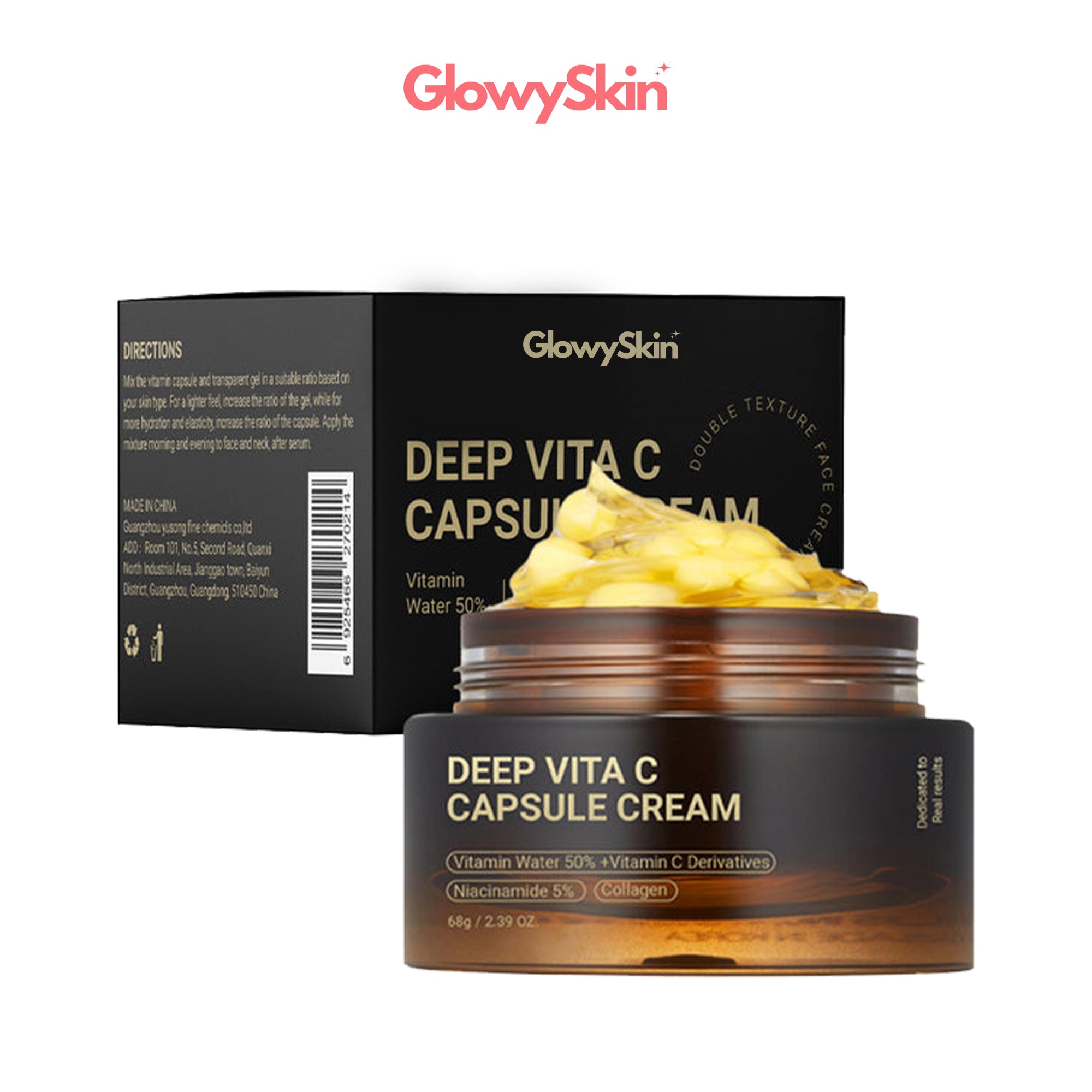 Deep Hydrating Vitamin C Ball Cream – Brightening & Moisturizing Skincare