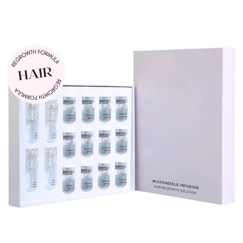 Long Dense Hair Growth Micro Needle Serum Set