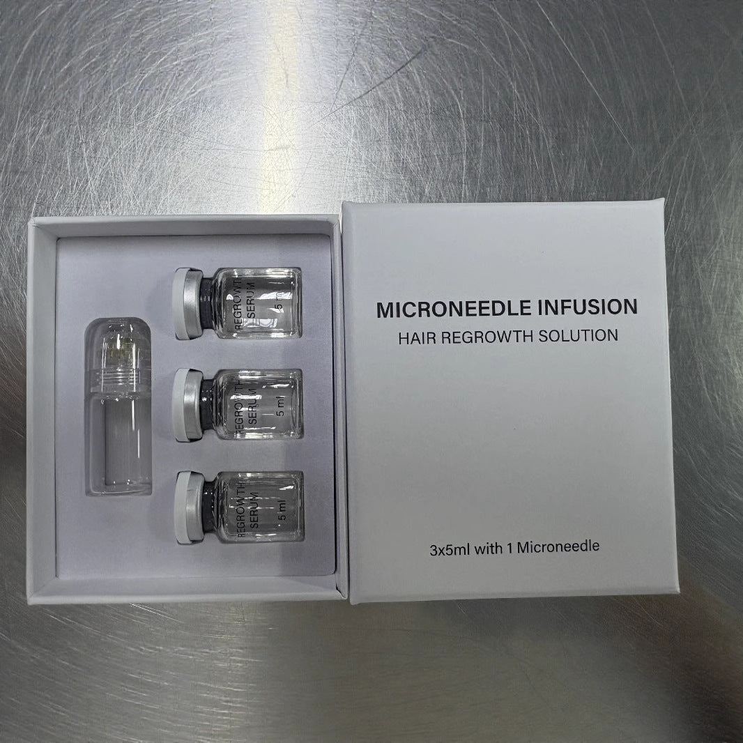 Long Dense Hair Growth Micro Needle Serum Set