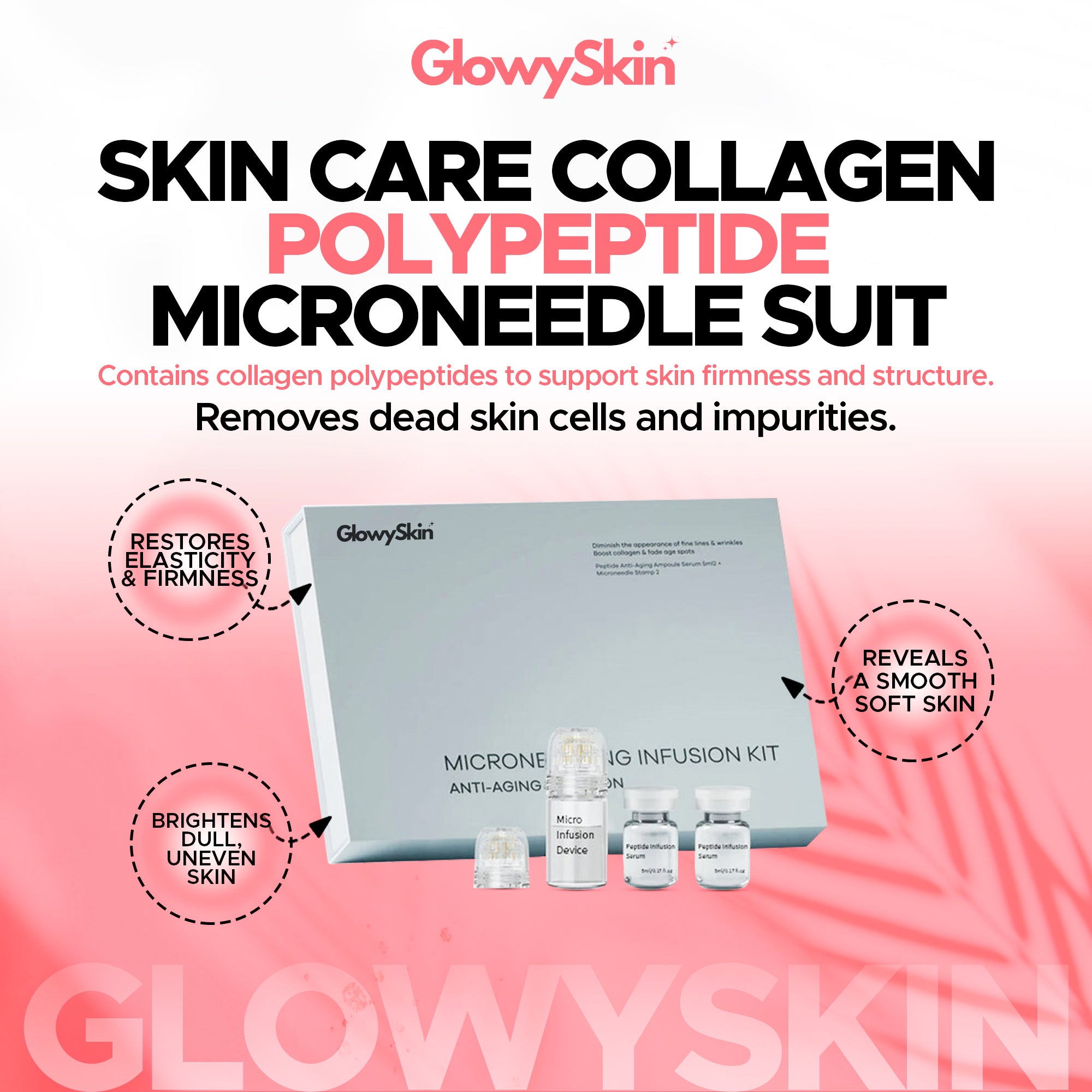 Skin Care Collagen Polypeptide Microneedle Suit - Glowyskin