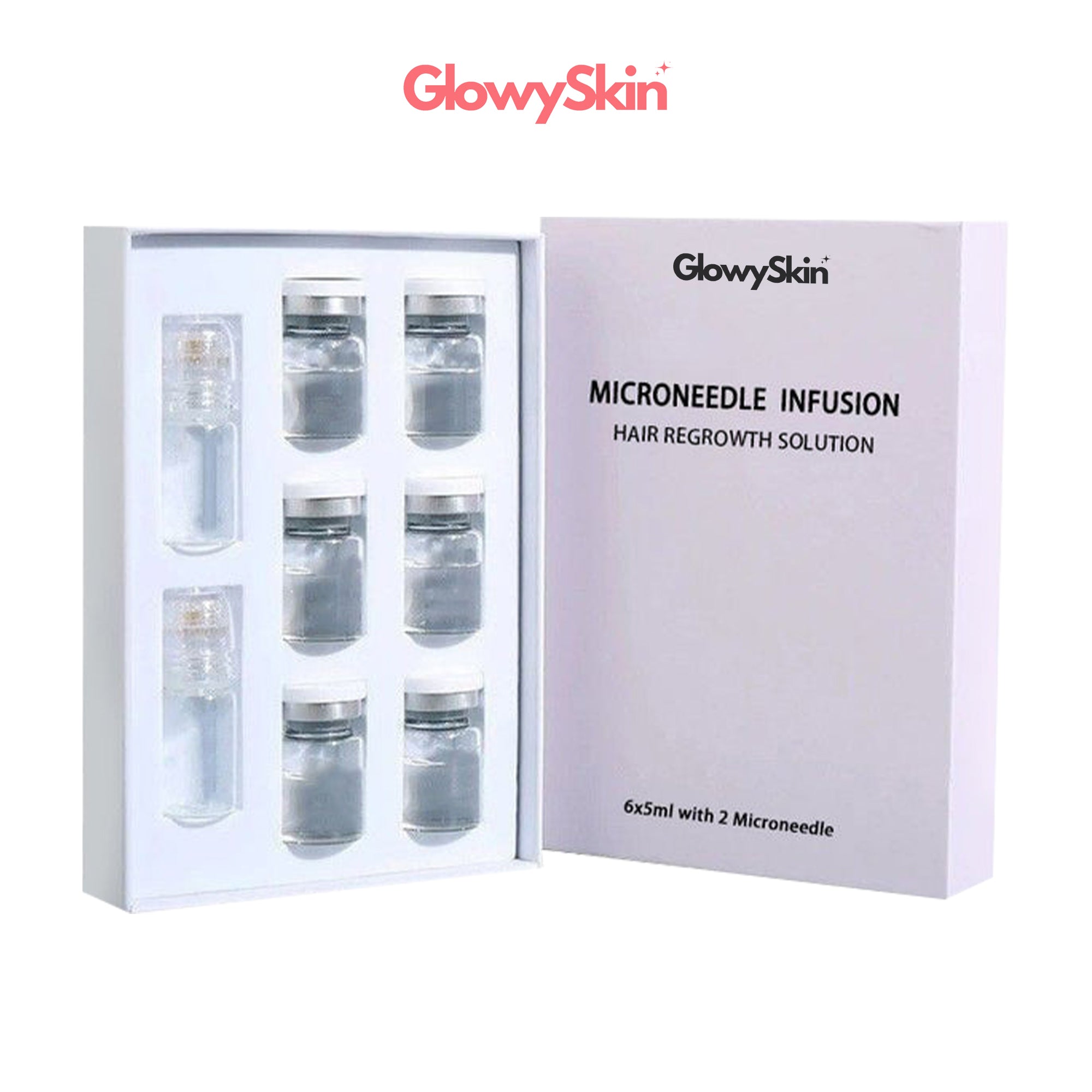 Long Dense Hair Growth Micro Needle Serum Set