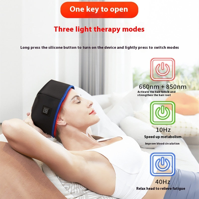 LED Hair Growth Helmet – Advanced Light Therapy for Stronger Hair